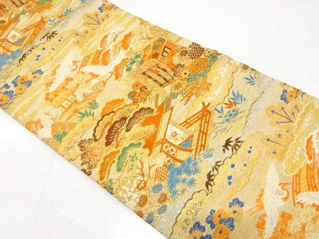 Japanese Kimono / Antique Maru Obi Silk